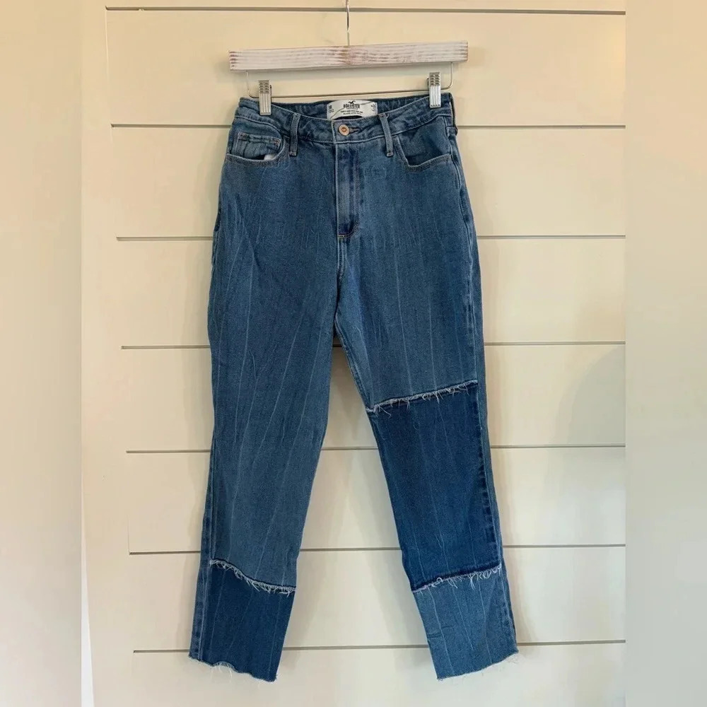 Hollister Color Block Jeans